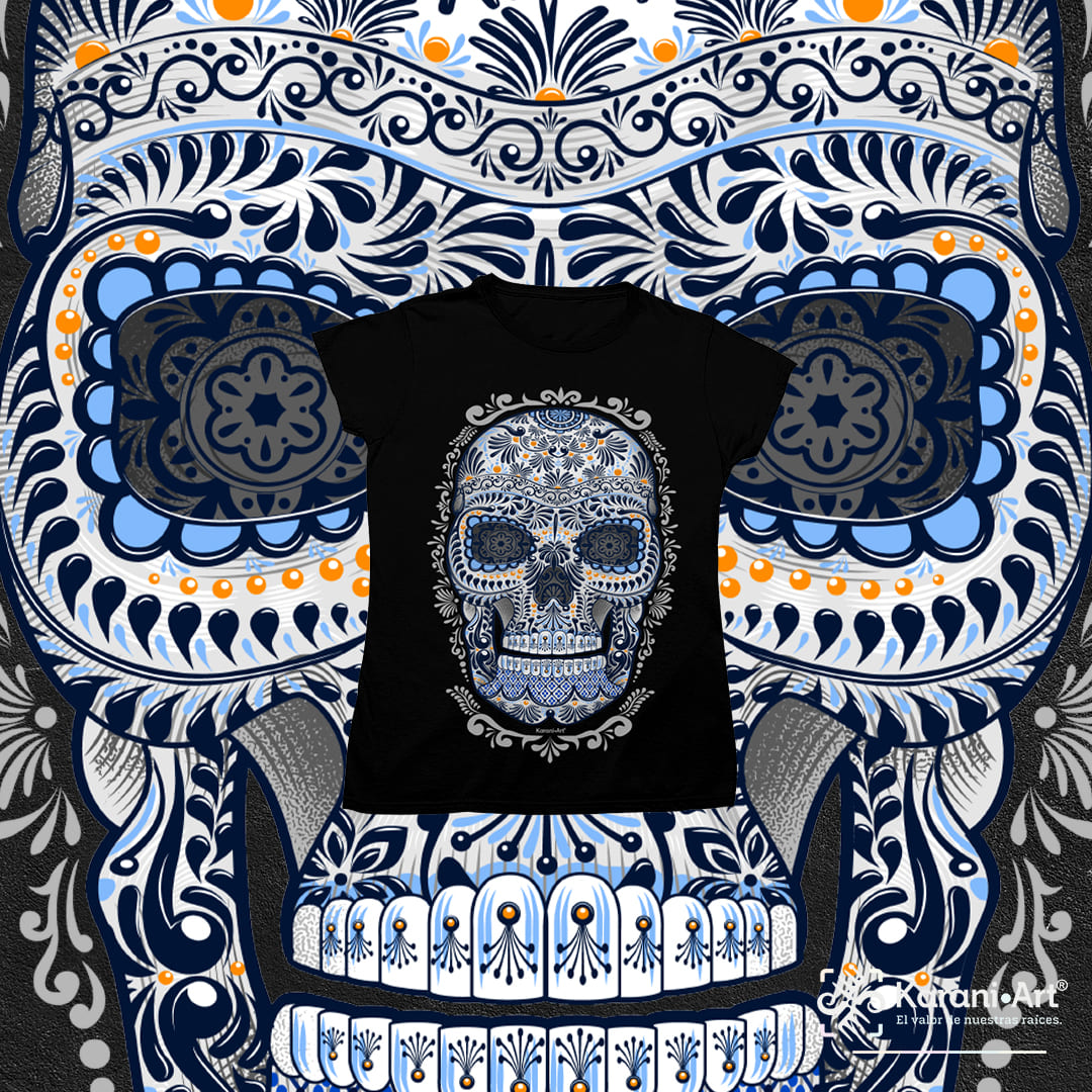 Calavera Talavera Playera para Mujer