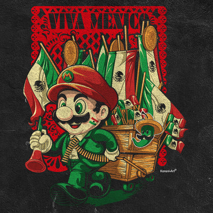 Playera Carrito Tricolor | Orgullo Mexicano y Arte Urbano