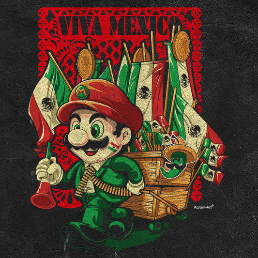 Playera Carrito Tricolor | Orgullo Mexicano y Arte Urbano