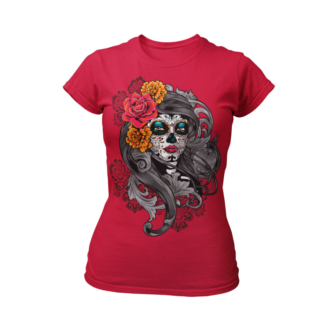 Chicana Playera para Mujer | Diseño Mexicano y Exclusivo