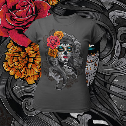 Chicana Playera para Mujer | Diseño Mexicano y Exclusivo