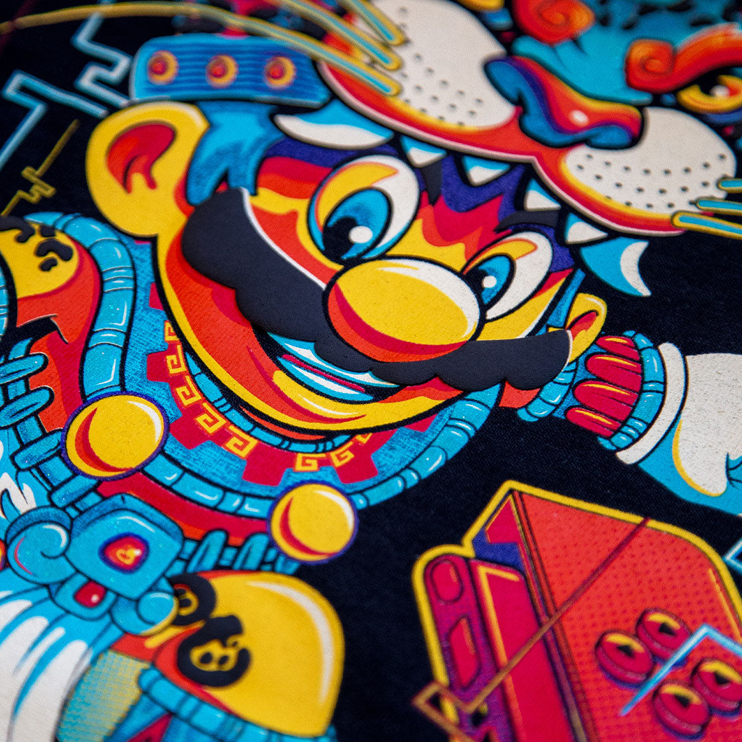 Playera Mario Jaguar para Hombre | Estilo Urbano Gamer y Confort Premium