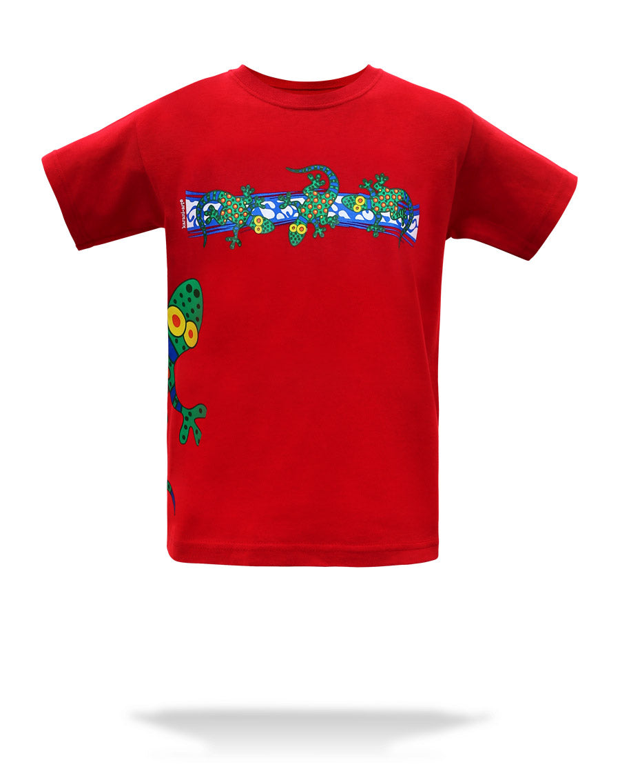 playera-niño-Lagartijas-rojo-f1