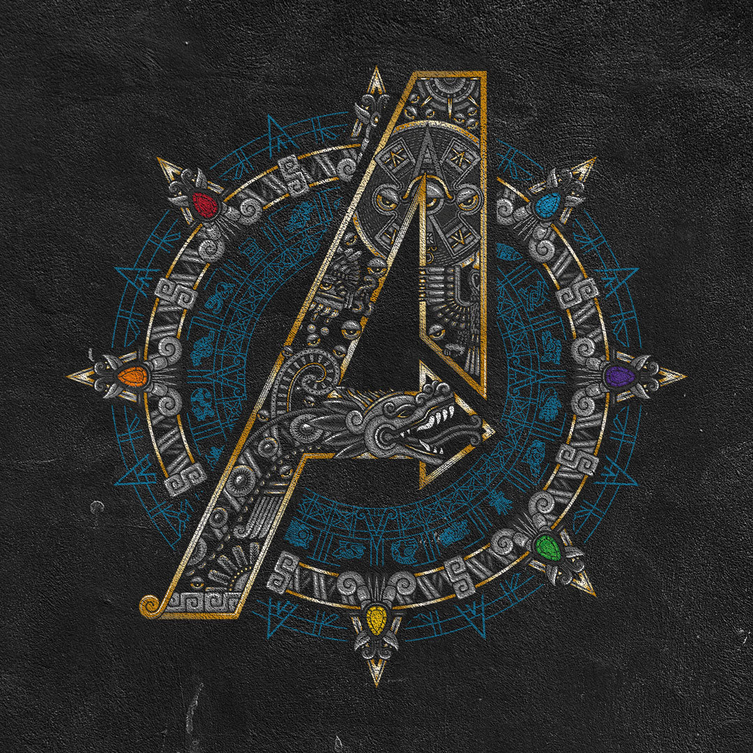 Playera Vengador Aztlán | Arte Mexica Contemporáneo