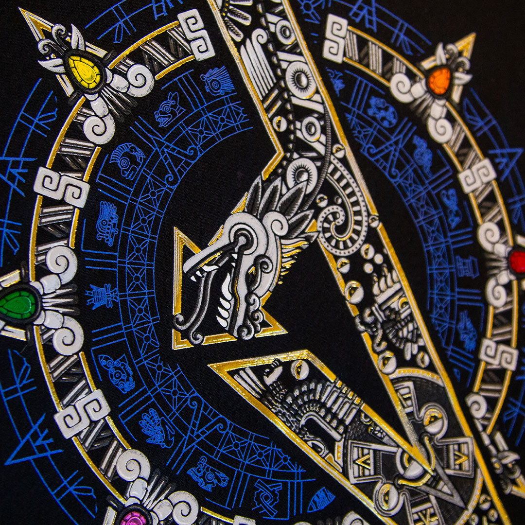 Playera Vengador Aztlán | Arte Mexica Contemporáneo